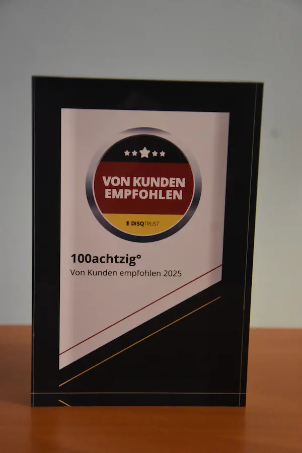 Qualität Siegel | 100achtzig°